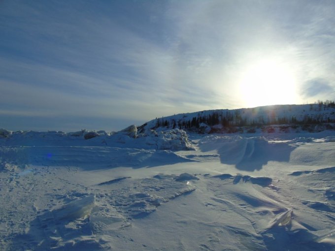 Sur la colline - Février