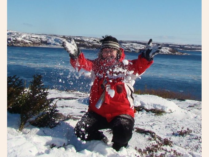 Première neige en octobre