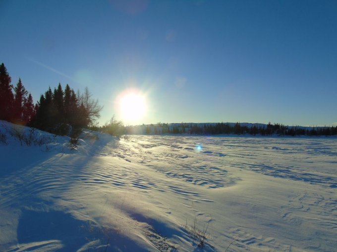 Promenade Lac Stewart- Janvier