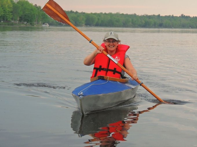 Mon 2e compagnon : Un Klepper monoplace (Kayak pliant)