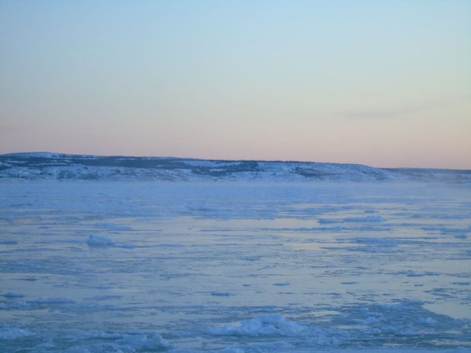Marina, sur la rivière Koksoak 