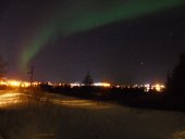 Aurore boréale à Kuujjuaq