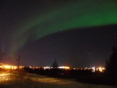 Aurore boréale à Kuujjuaq