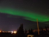 Aurore boréale à Kuujjuaq