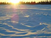 Promenade sur le lac - Janvier